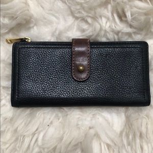 Black Fossil wallet